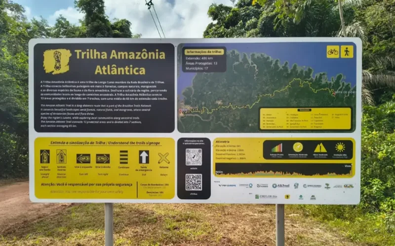 Com 468 km, Trilha Amazônia Atlântica será inaugurada na COP30