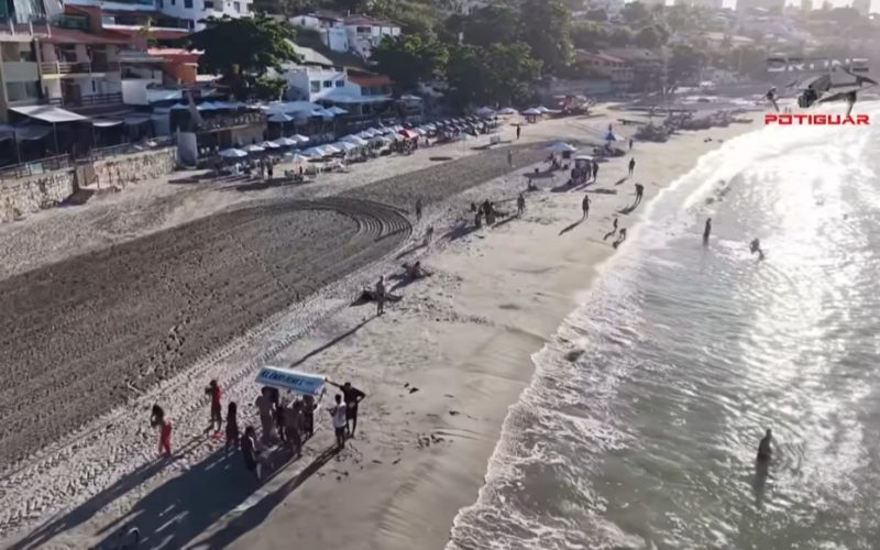 100 milhões jogados no mar – da promessa de uma praia igual a Miami nos Estados Unidos, com luxo e prazer à beira-mar, a engorda de Ponta Negra, está um lixo.