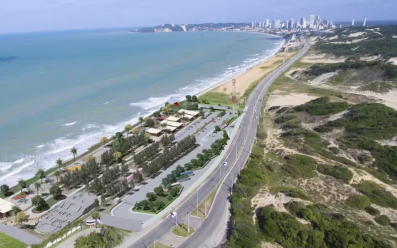Veja imagens do projeto do parque na Via Costeira; governo dá início à licitação