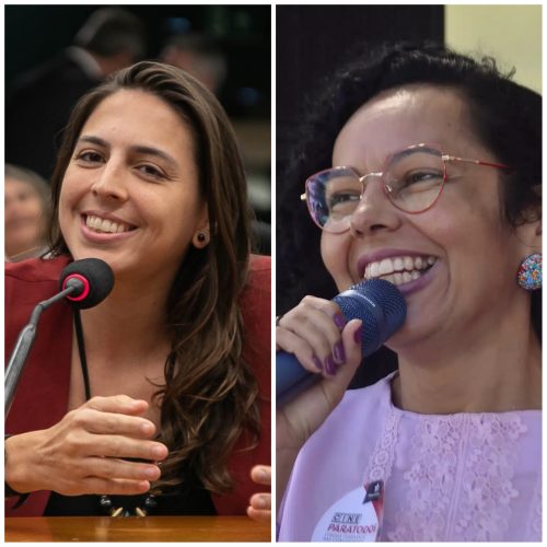 NATALIA LIDERA PARA DEPUTADO FEDERAL E DIVANEIDE BASILIO PARA DEPUTADO ESTADUAL.