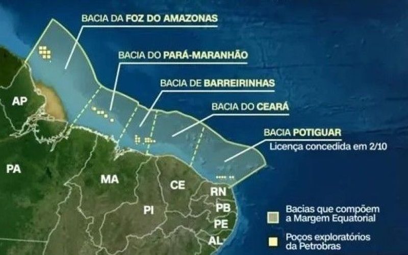 Petrobras recebe licença do Ibama para perfurar Margem Equatorial. Estatal diz que pesquisa exploratória deve começar “imediatamente”