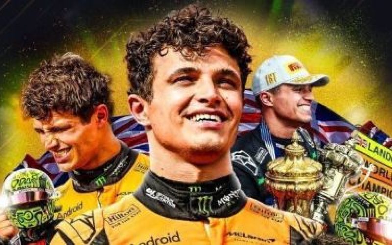 Lando Norris é campeão mundial de Fórmula 1; veja. Britânico supera Max Verstappen e conquista o título de 2025