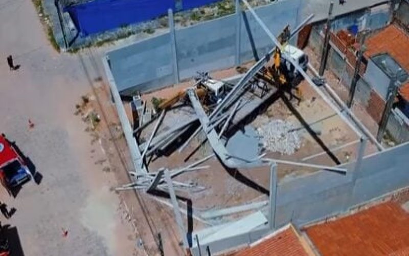 Desabamento de estrutura deixa duas pessoas mortas e uma ferida na Grande Natal